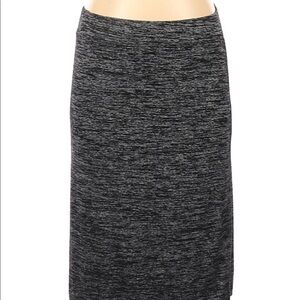 Gap size small soft dark grey side split skirt